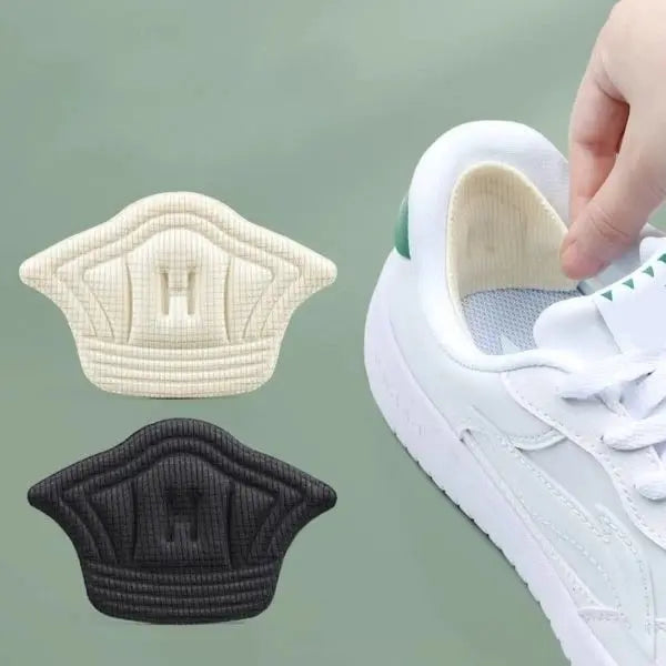 Heel Inserts with Cushioned Foam and Self-Adhesive Backing, Trim-to-Fit Design Veldora