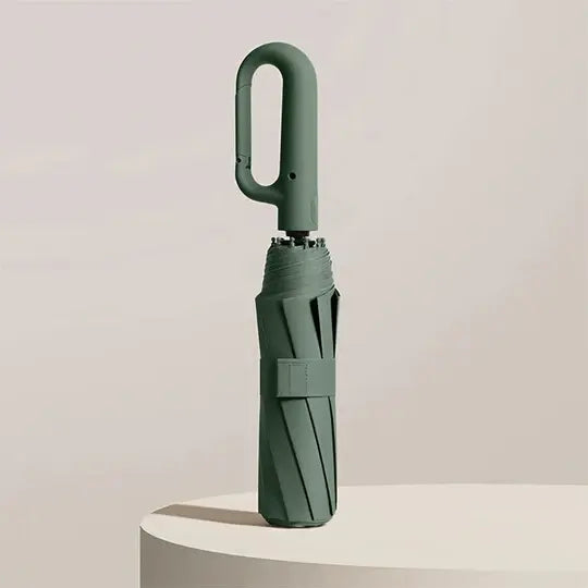 Compact Umbrella with Wind-Resistant Frame and One-Touch Open, Water-Repellent Canopy Veldora