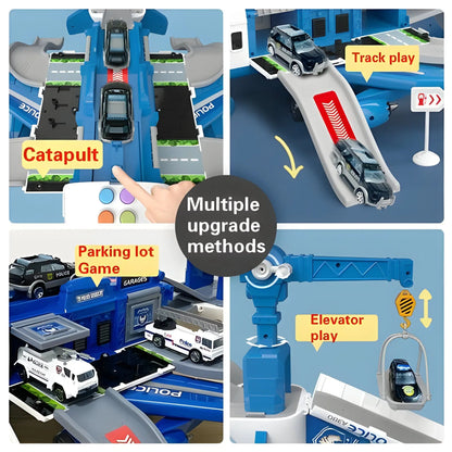 Toy Airplane Playset with Lights, Sound and Accessory Vehicles, 20 Pieces Veldora