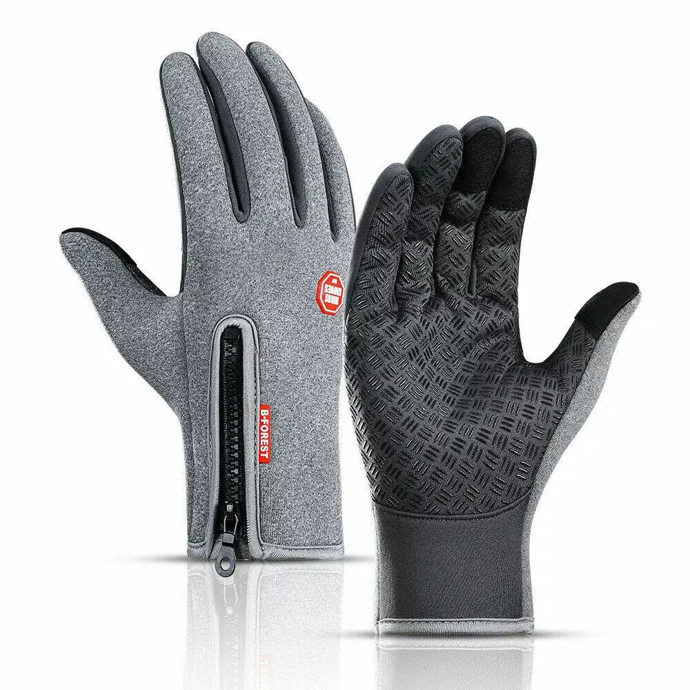 Heated Winter Gloves with Touchscreen Fingertips and Non-Slip Grip, Windproof Insulation Veldora