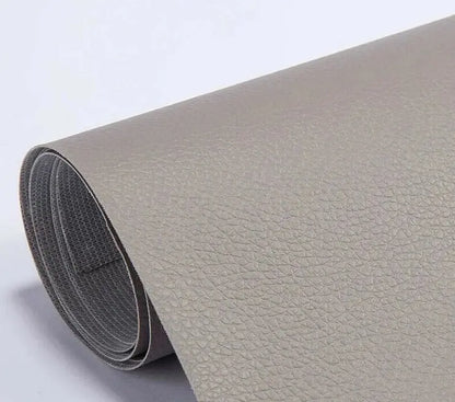 Leather Repair Sheet Self-Adhesive Cuttable PU Patch for Sofas, Car Seats Veldora