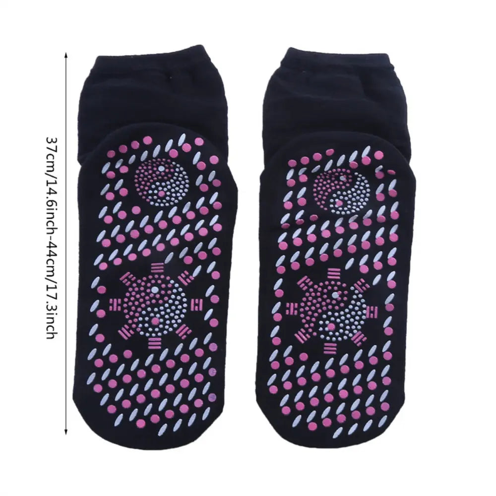 Heated Socks with Rechargeable Battery Pack and Adjustable Heat Levels, 5 Pairs Veldora