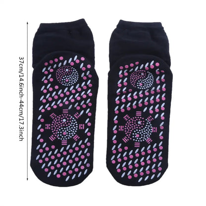 Heated Socks with Rechargeable Battery Pack and Adjustable Heat Levels, 5 Pairs Veldora