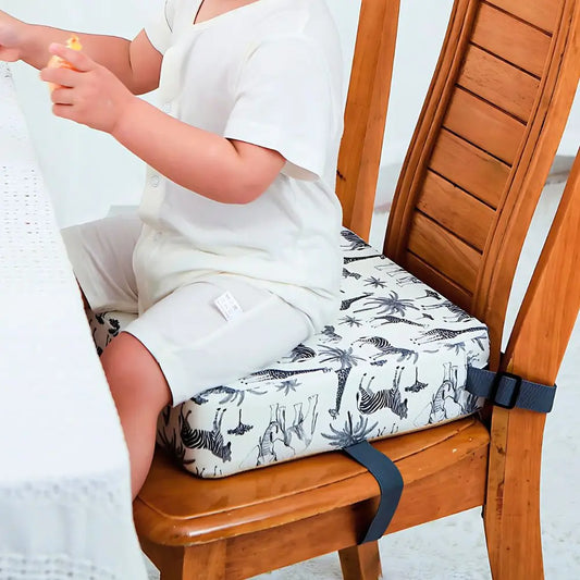 Travel Booster Seat with Adjustable Straps and Height, Removable Washable Cover Veldora
