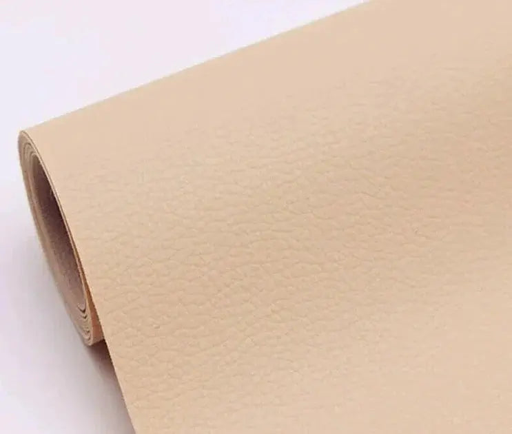 Leather Repair Sheet Self-Adhesive Cuttable PU Patch for Sofas, Car Seats Veldora