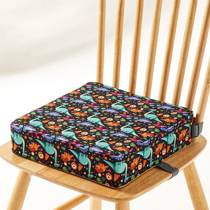 Travel Booster Seat with Adjustable Straps and Height, Removable Washable Cover Veldora