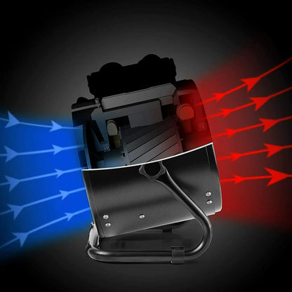 Greenhouse Space Heater with Water-Resistant Design and Steel Coil, 1500W for 160 Sq Ft Veldora