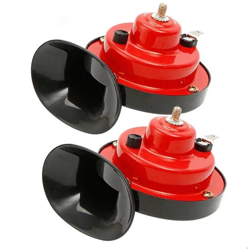 Train Horn with Dual Tone Alert and Weatherproof Housing, Universal 12V Mount Veldora