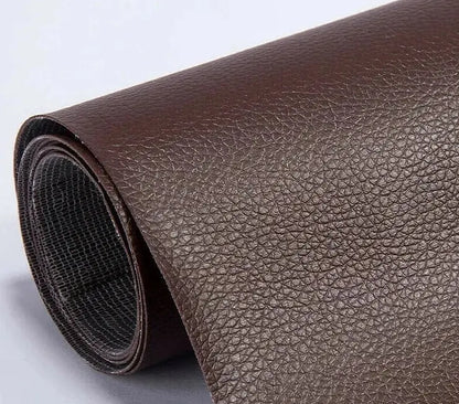 Leather Repair Sheet Self-Adhesive Cuttable PU Patch for Sofas, Car Seats Veldora
