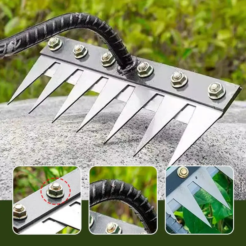 Handle Rakes for Lawn Care, Versatile Garden Tool vanistore-store