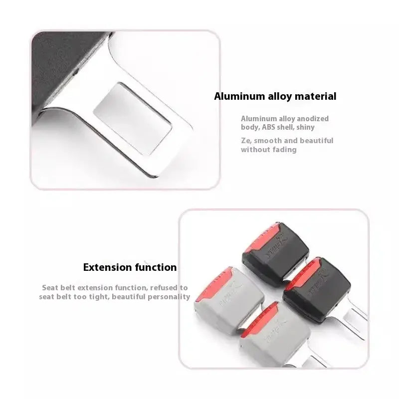 Seat Belt Extender with Reinforced Safety Housing and Anti-Slip Locking for Most Cars Veldora