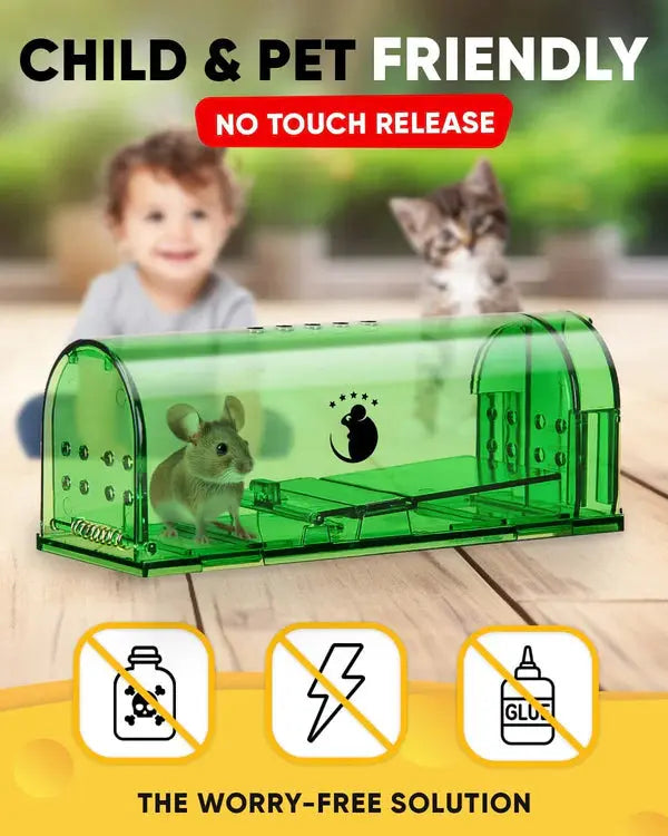 4-Pack Mouse Traps, Effective Rodent Control Solution vanistore-store
