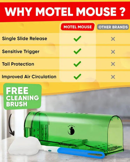4-Pack Mouse Traps, Effective Rodent Control Solution vanistore-store