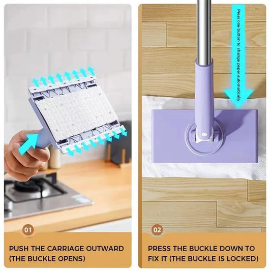 Automatic Cloth-Switching Mop, SwapClean Model vanistore-store