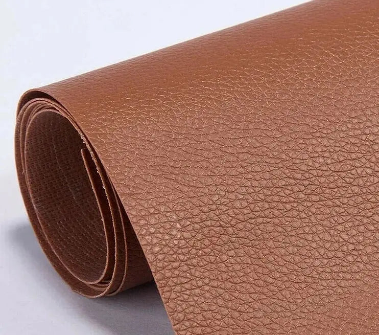 Leather Repair Sheet Self-Adhesive Cuttable PU Patch for Sofas, Car Seats Veldora