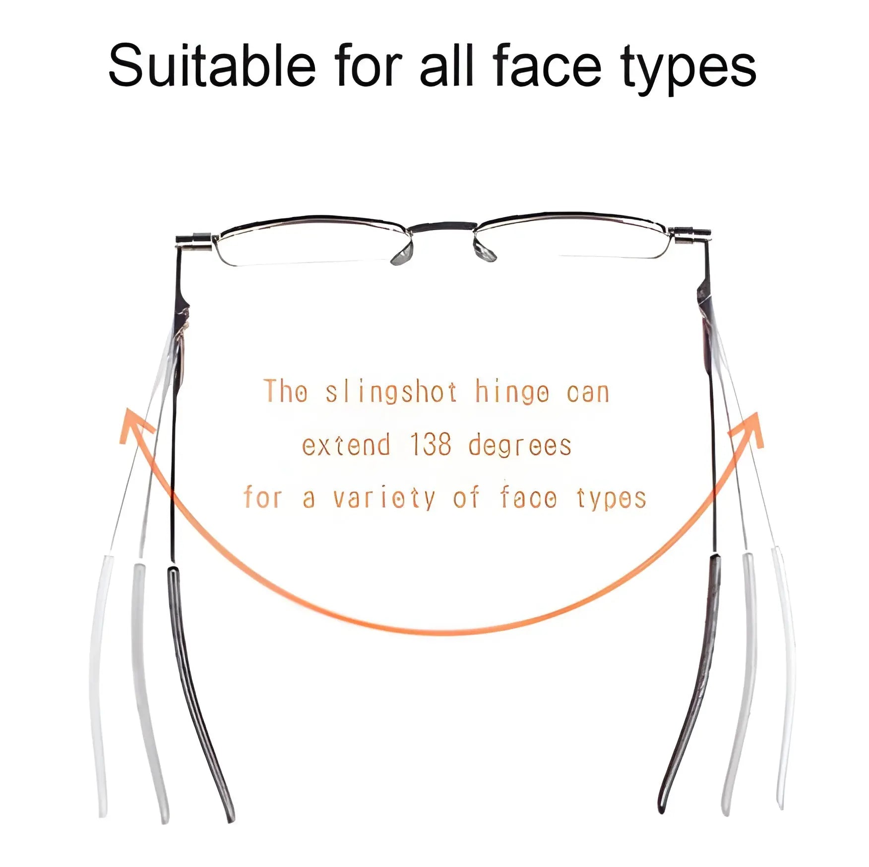 Folding Reading Glasses with Ultra Compact Fold and 90 Degree Spring Hinge, Slim Case Veldora