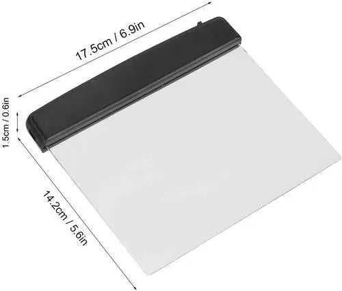 Book Light with Slim Flat LED Panel and Rechargeable USB Bookmark, Adjustable Brightness Veldora