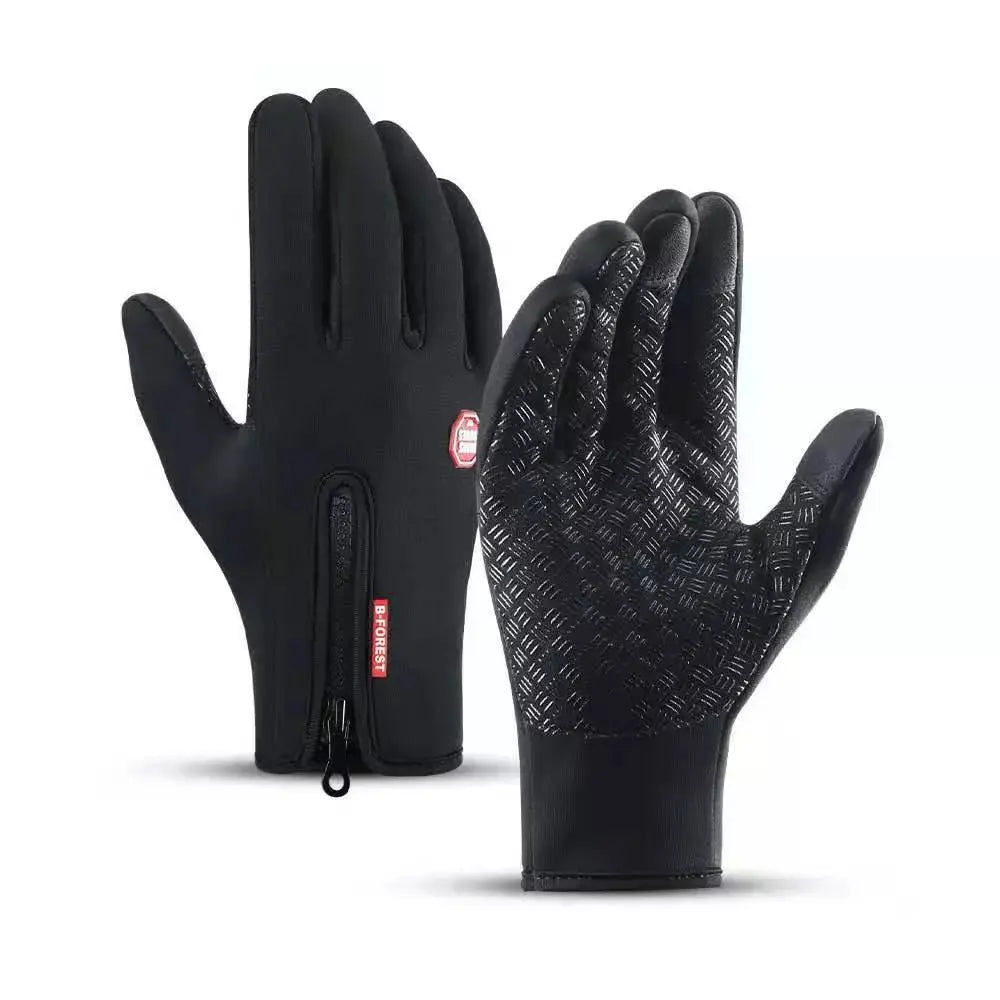 Heated Winter Gloves with Touchscreen Fingertips and Non-Slip Grip, Windproof Insulation Veldora