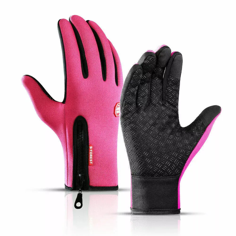 Heated Winter Gloves with Touchscreen Fingertips and Non-Slip Grip, Windproof Insulation Veldora