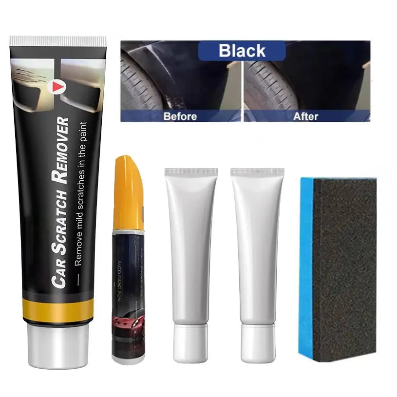 Car Scratch Repair Kit with Ergonomic Applicator and Microfiber Cloth, Wax Protection Veldora