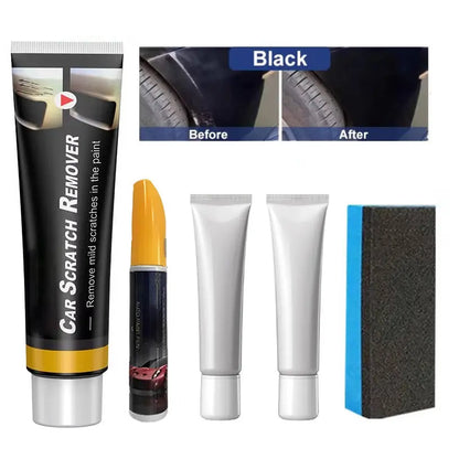 Car Scratch Repair Kit with Ergonomic Applicator and Microfiber Cloth, Wax Protection Veldora