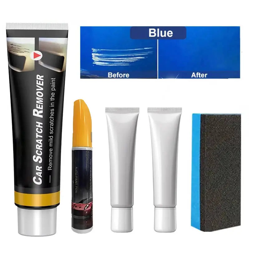 Car Scratch Repair Kit with Ergonomic Applicator and Microfiber Cloth, Wax Protection Veldora