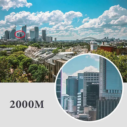 40x Binoculars with 20mm Objective Lens and Folding Lightweight Design, for Outdoor Use Veldora