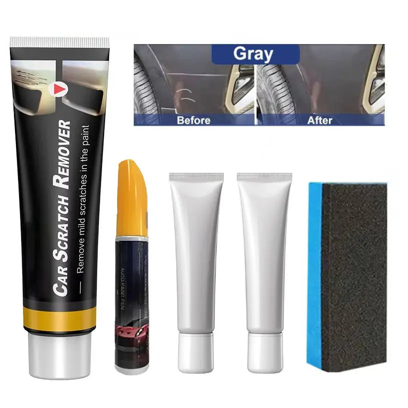 Car Scratch Repair Kit with Ergonomic Applicator and Microfiber Cloth, Wax Protection Veldora