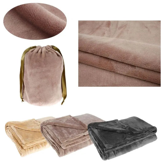 Heated Blanket with USB Power and Soft Flannel, 63 x 33 Inch Two-Person Veldora