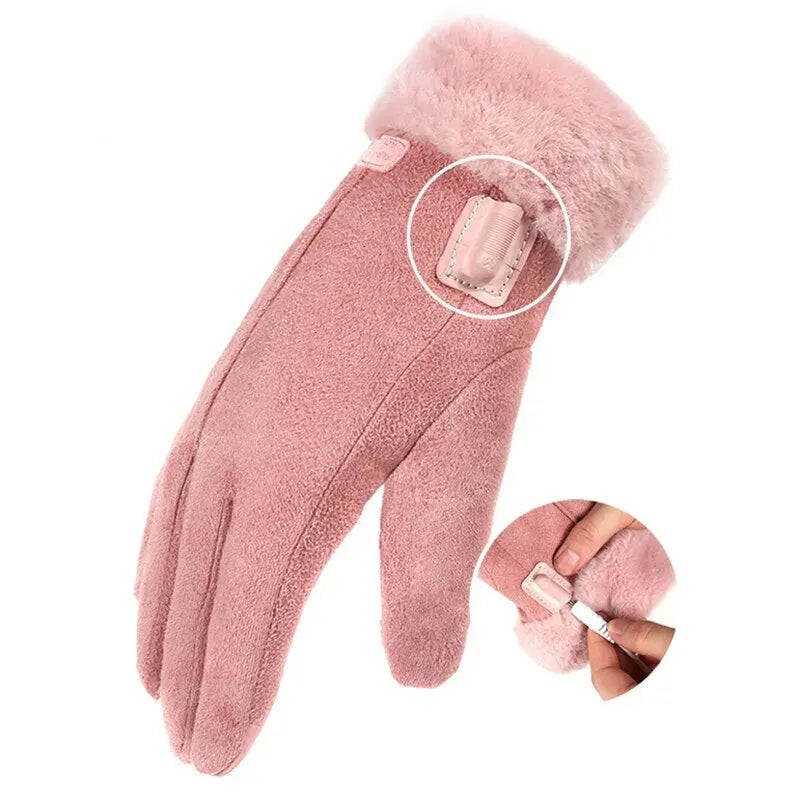 Heated Gloves with 5000mAh Battery and 3 Heat Levels, Touchscreen Compatible Veldora