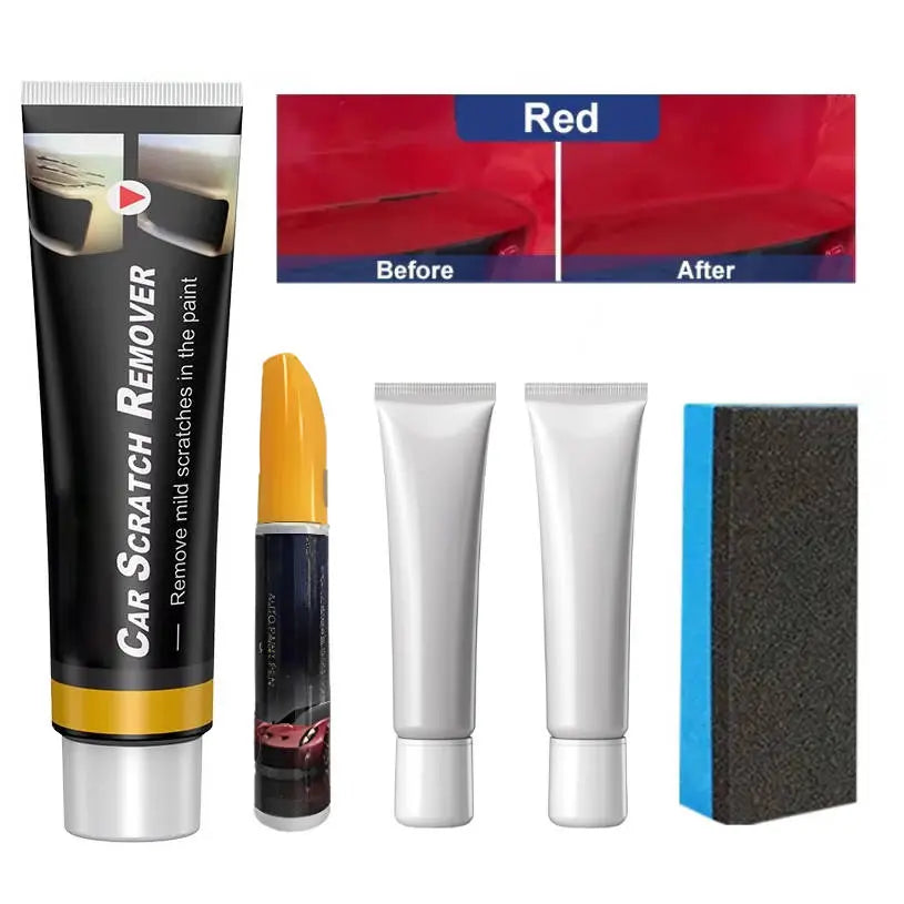 Car Scratch Repair Kit with Ergonomic Applicator and Microfiber Cloth, Wax Protection Veldora