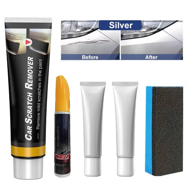 Car Scratch Repair Kit with Ergonomic Applicator and Microfiber Cloth, Wax Protection Veldora