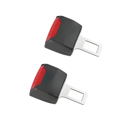 Seat Belt Extender with Secure Locking and Reinforced Metal Core, 2-Pack Veldora