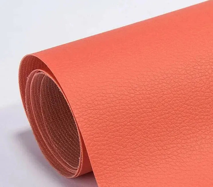 Leather Repair Sheet Self-Adhesive Cuttable PU Patch for Sofas, Car Seats Veldora