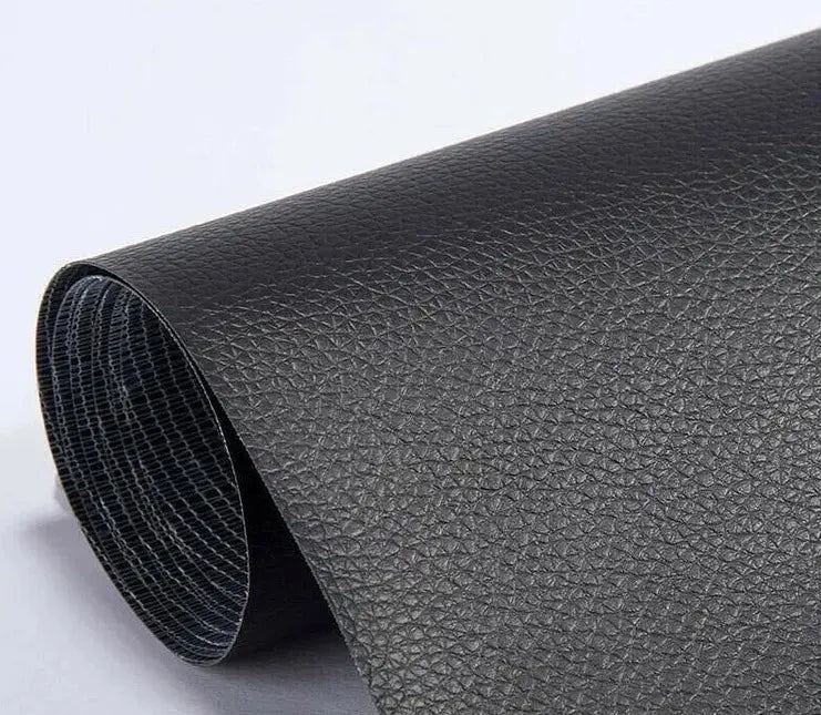 Leather Repair Sheet Self-Adhesive Cuttable PU Patch for Sofas, Car Seats Veldora