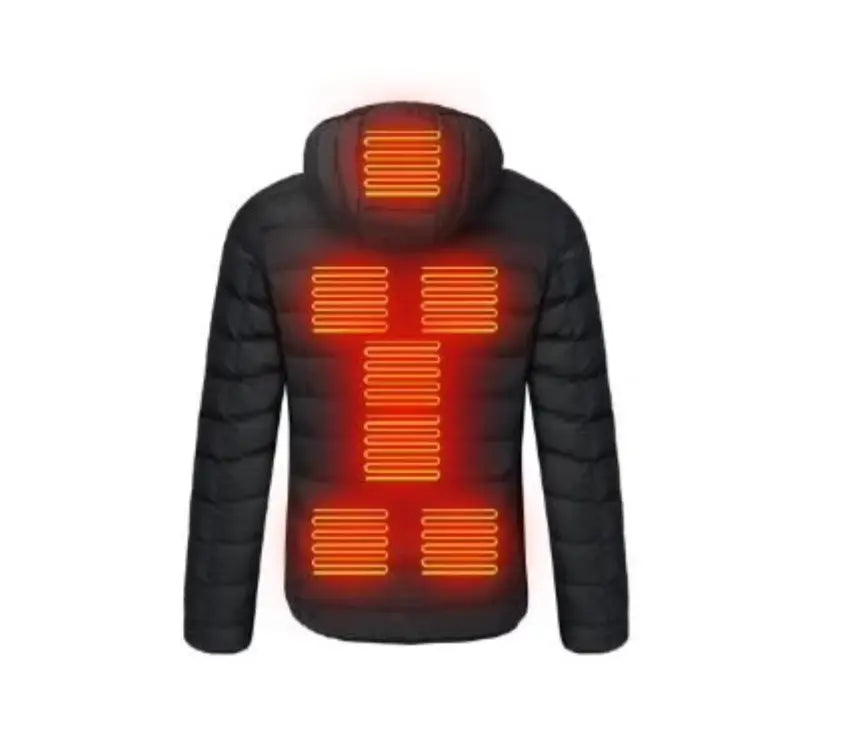 Heated Jacket with Rechargeable Battery Pack and 3 Heat Settings, Machine Washable Veldora