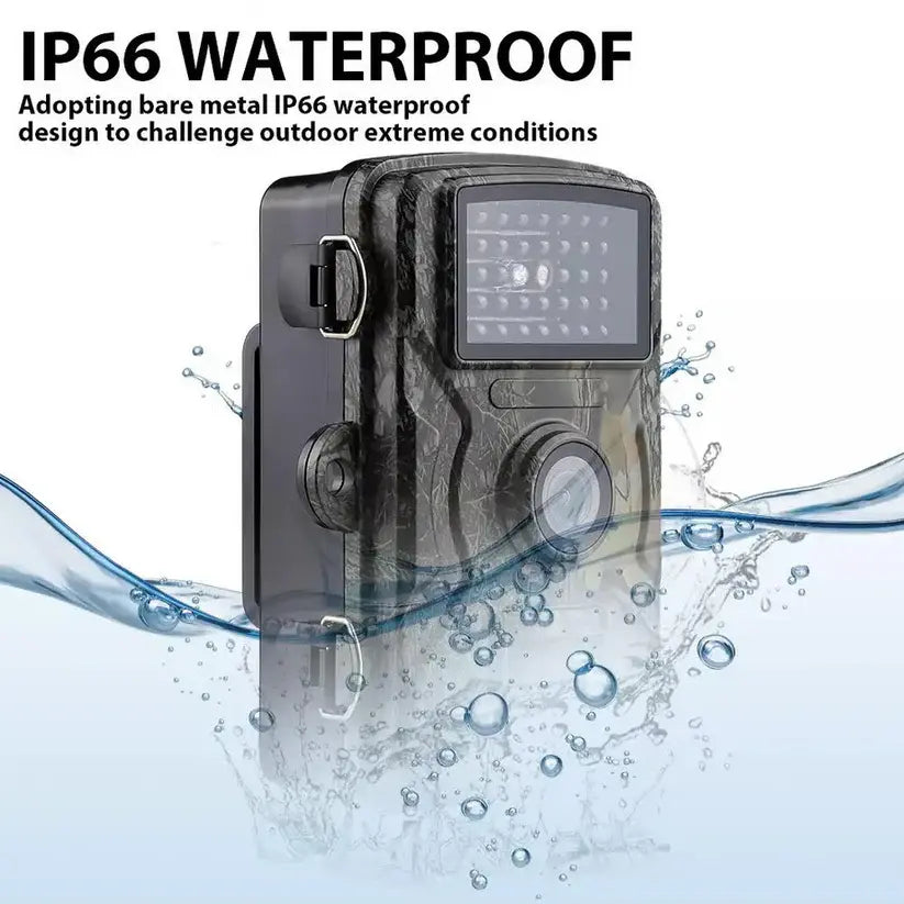 Trail Camera with No-Glow Infrared and 16MP Stills, 1080P Video Veldora