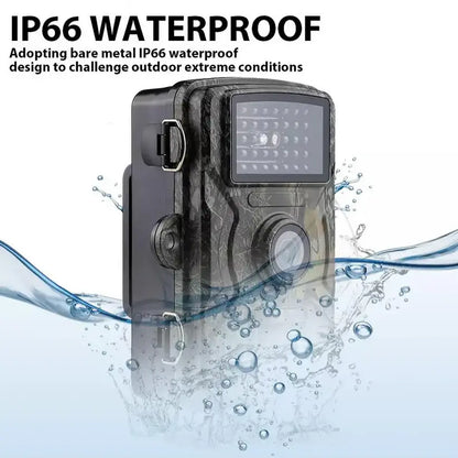 Trail Camera with No-Glow Infrared and 16MP Stills, 1080P Video Veldora