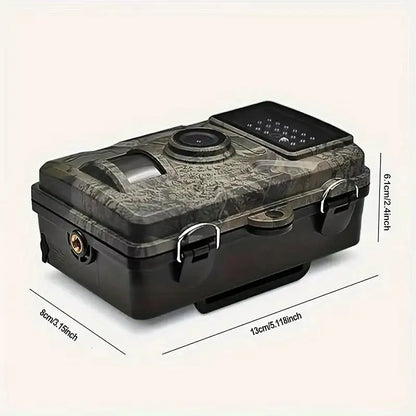 Trail Camera with No-Glow Infrared and 16MP Stills, 1080P Video Veldora