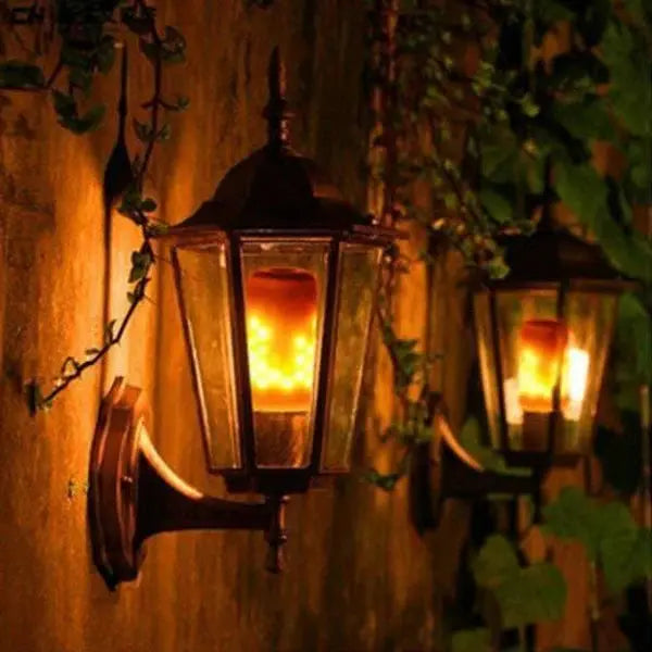Transform Your Space - LED Flame Effect Light Bulb, 3 Modes, 9 Watts, Warm Glow for Cozy Atmosphere vanistore-store