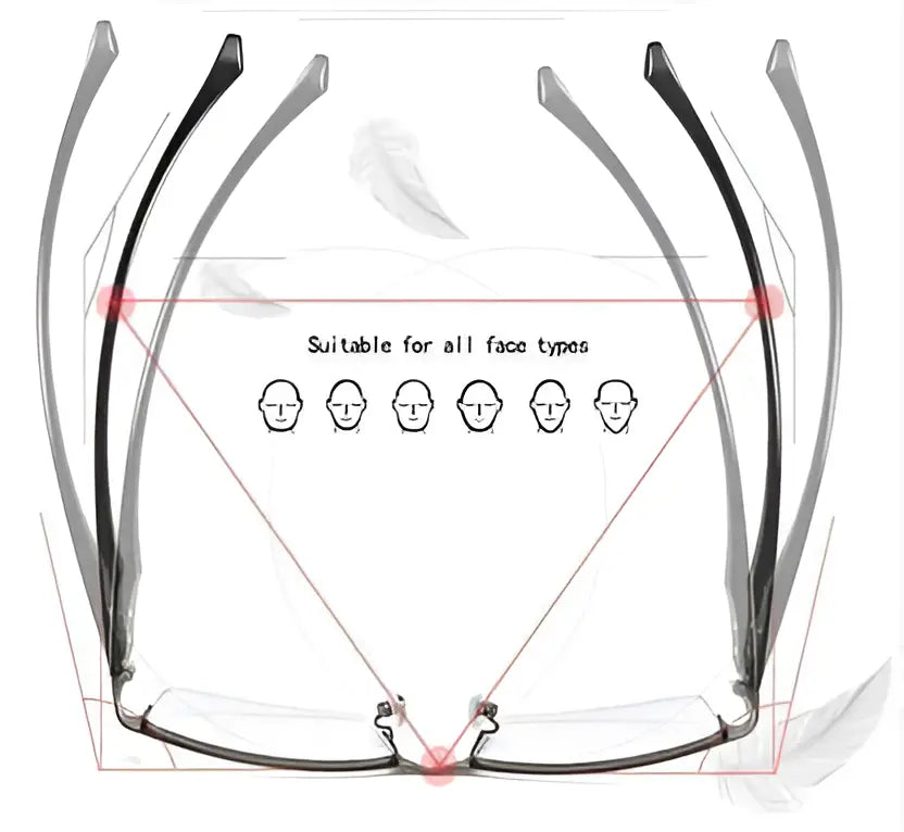 Progressive Multifocal Glasses with Light-Adaptive Tint and Anti-Reflective Coating Veldora