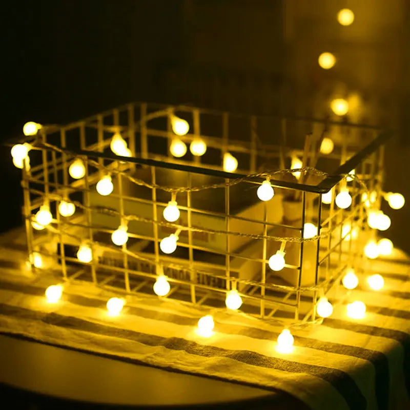 LED Ball String Lights For Indoor & Outdoor Décor vanistore-store