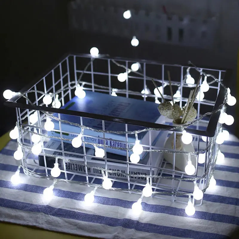 LED Ball String Lights For Indoor & Outdoor Décor vanistore-store