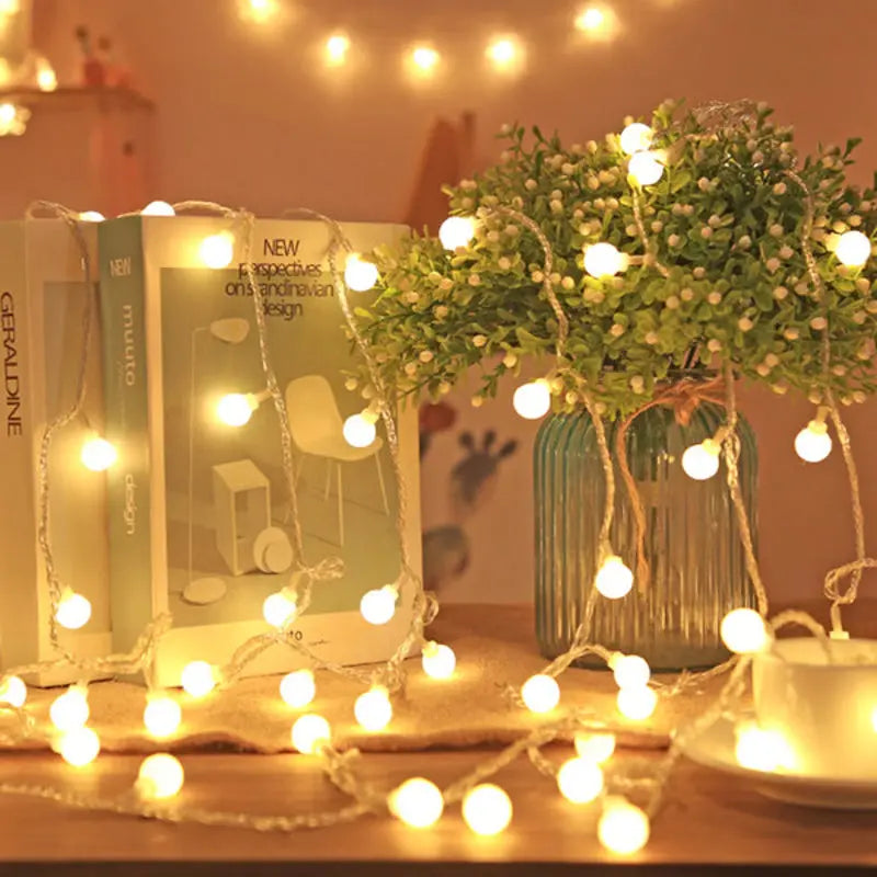 LED Ball String Lights For Indoor & Outdoor Décor vanistore-store