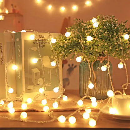 LED Ball String Lights For Indoor & Outdoor Décor vanistore-store