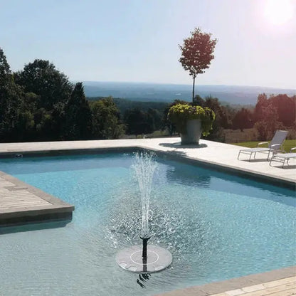 Efficient Solar Garden Fountain | Eco-Friendly Waterfall Fountain for Outdoors | 4-Mode Mini Solar Fountain vanistore-store