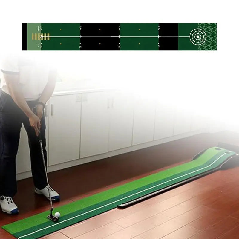 Golf Putting Mat Practical Golf Practice Mat for Park Office Indoor Outdoor, Home & Office Indoor Putting Practice Green vanistore-store