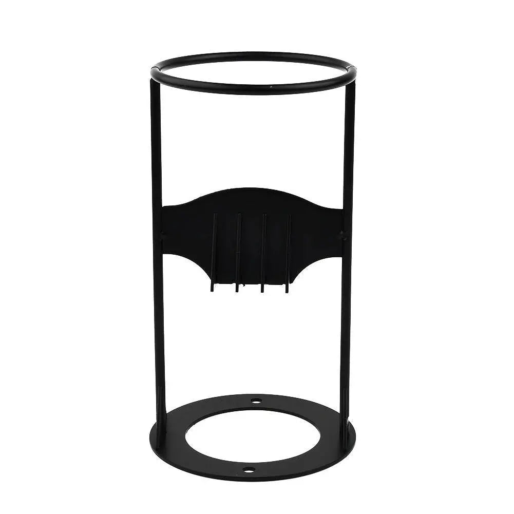 Manual Log Splitter with Fixed Wedge and Rounded Carry Handle, Cast Iron Construction Veldora