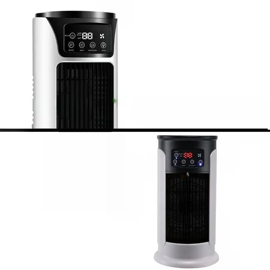 Portable Air Cooler with Evaporative Cooling and Quiet Night Mode, 300ml Tank, 6 Speeds Veldora