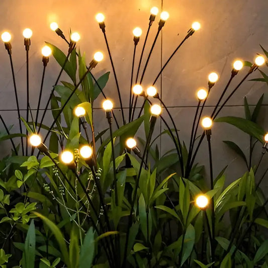 Garden Solar Lights with Firefly Motion and Warm White LEDs, Weather-Resistant Veldora